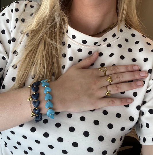 Trendy Heart bracelet