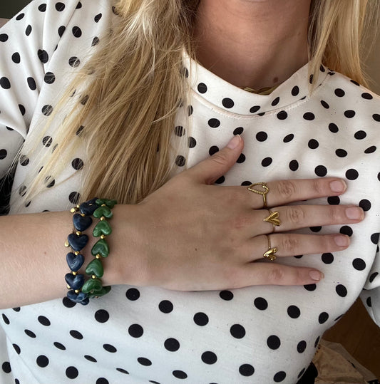 Trendy Heart bracelet