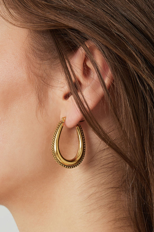 Raindrop earrings