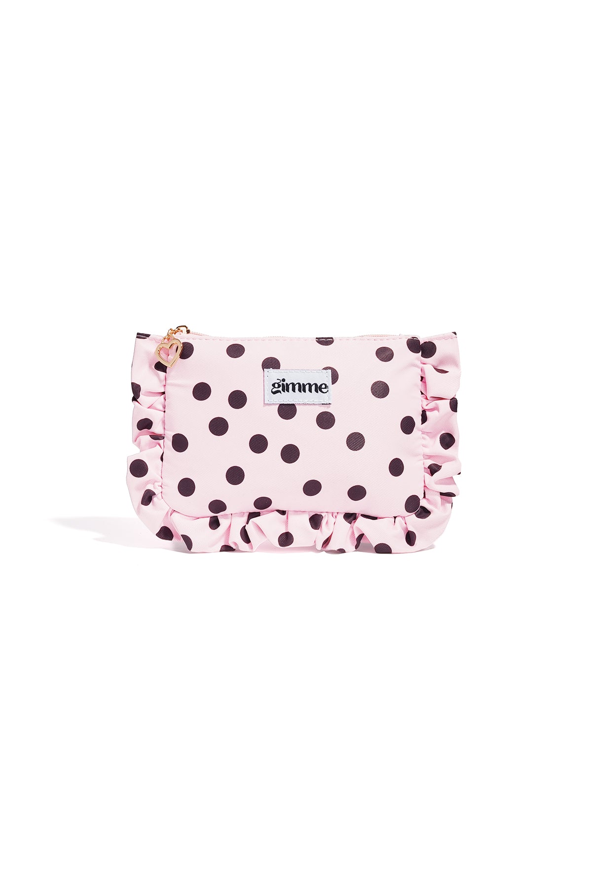 Make up bag ruffle bubbles