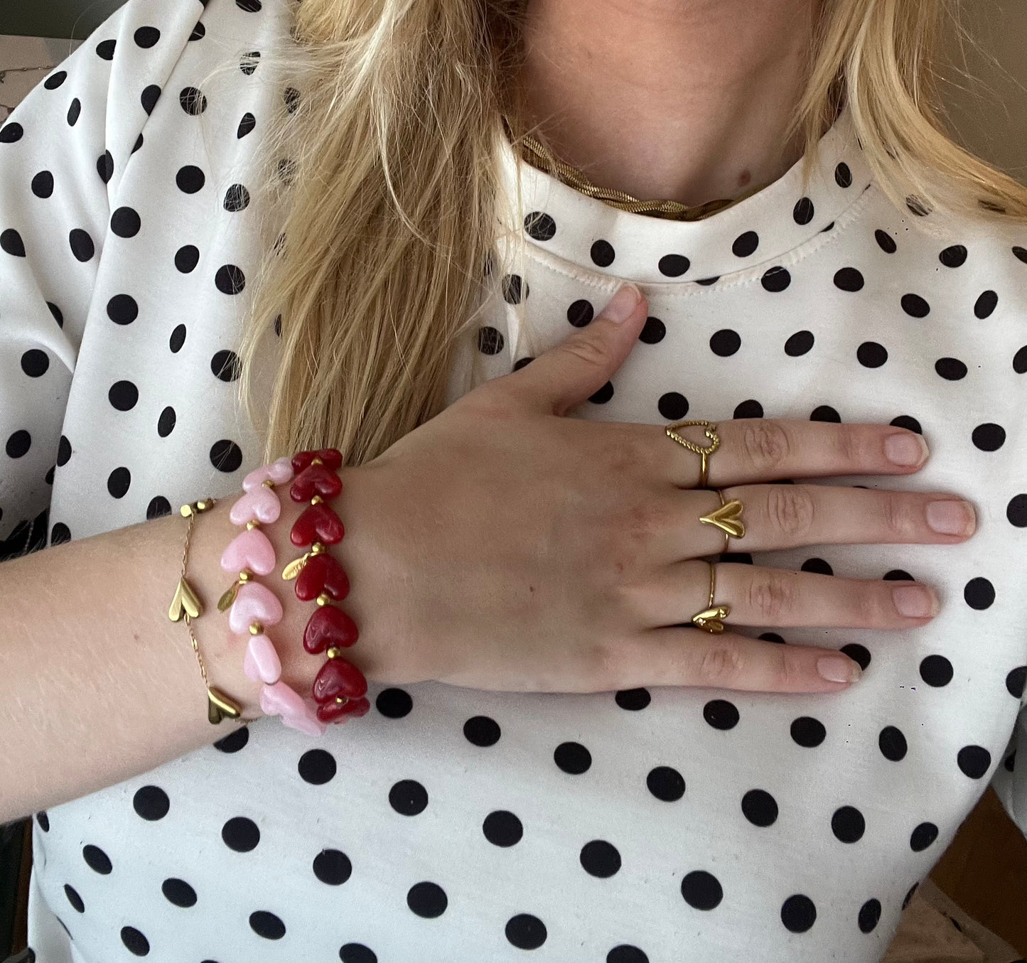 Trendy Heart bracelet