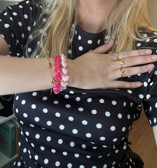 Trendy Heart bracelet
