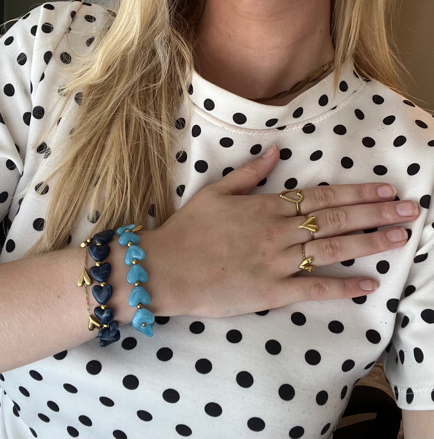 Trendy Heart bracelet