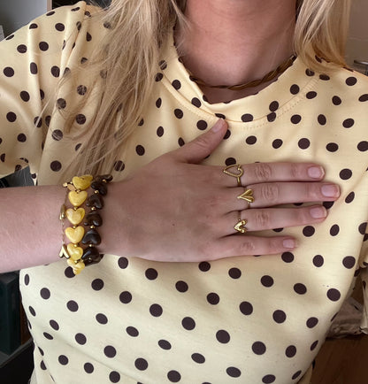 Trendy Heart bracelet