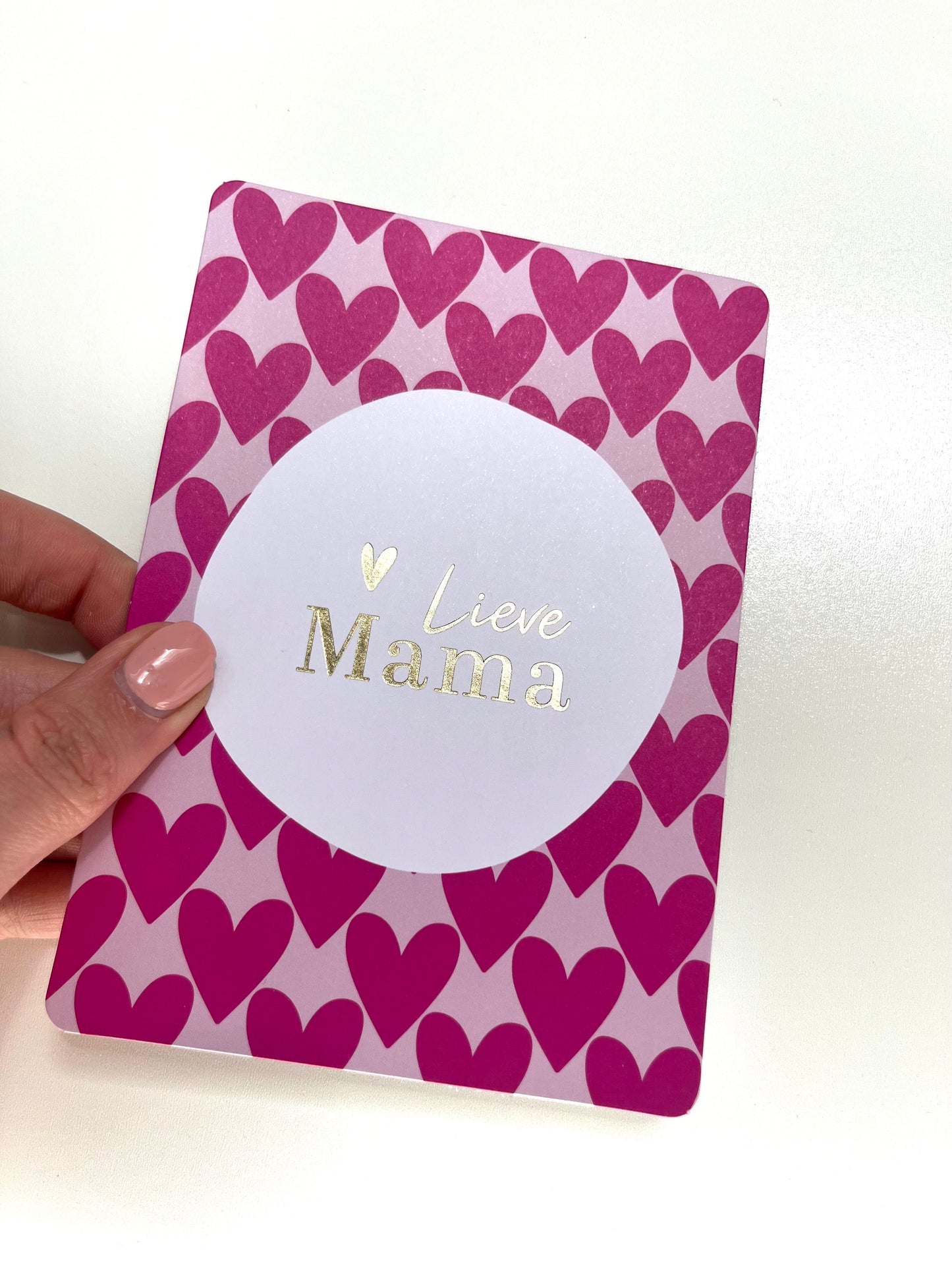 Lieve mama (met goudfolie)