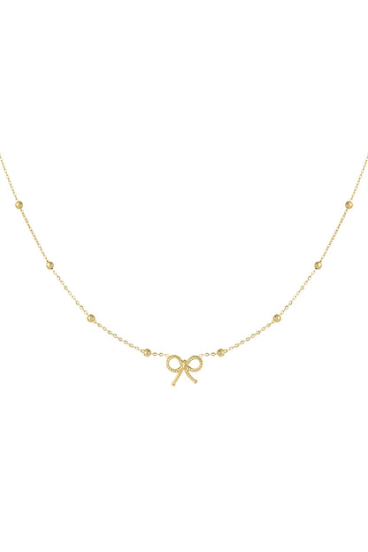 Bow Life necklace