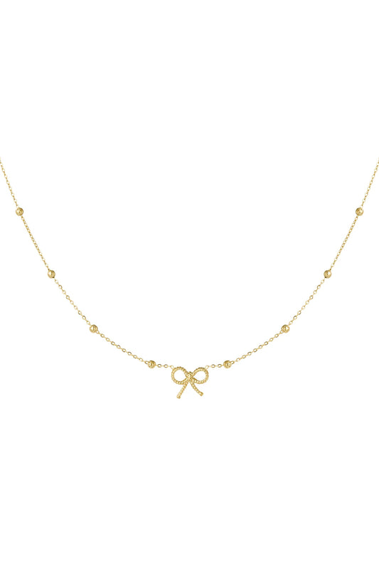 Bow Life necklace