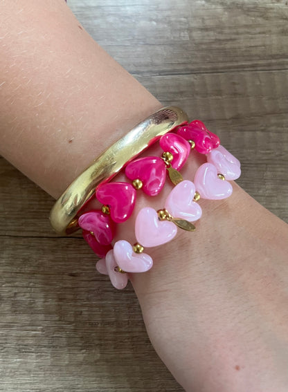 Trendy Heart bracelet