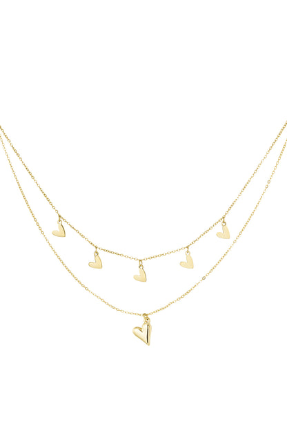 Double Heart necklace