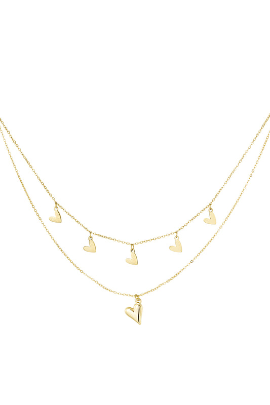 Double Heart necklace