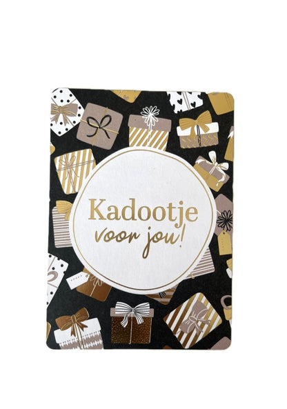 Kadootje voor jou (met goudfolie)