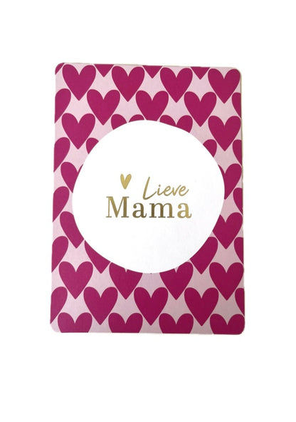 Lieve mama (met goudfolie)