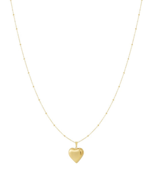 Long Small Heart necklace