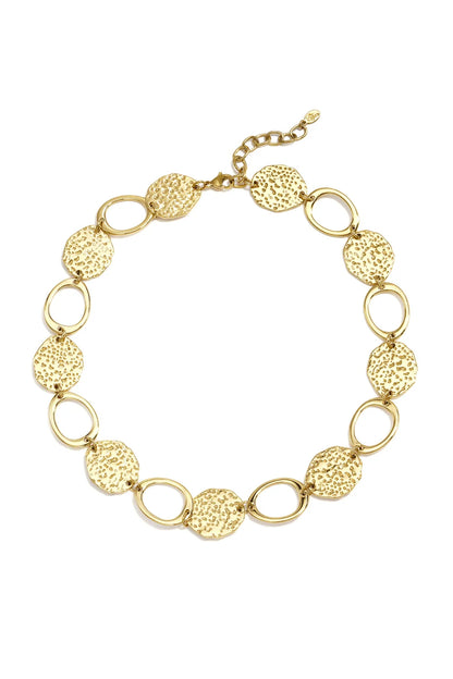 Gold Oval necklace