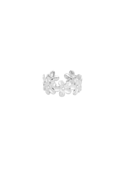 Inifinity Flowers ring