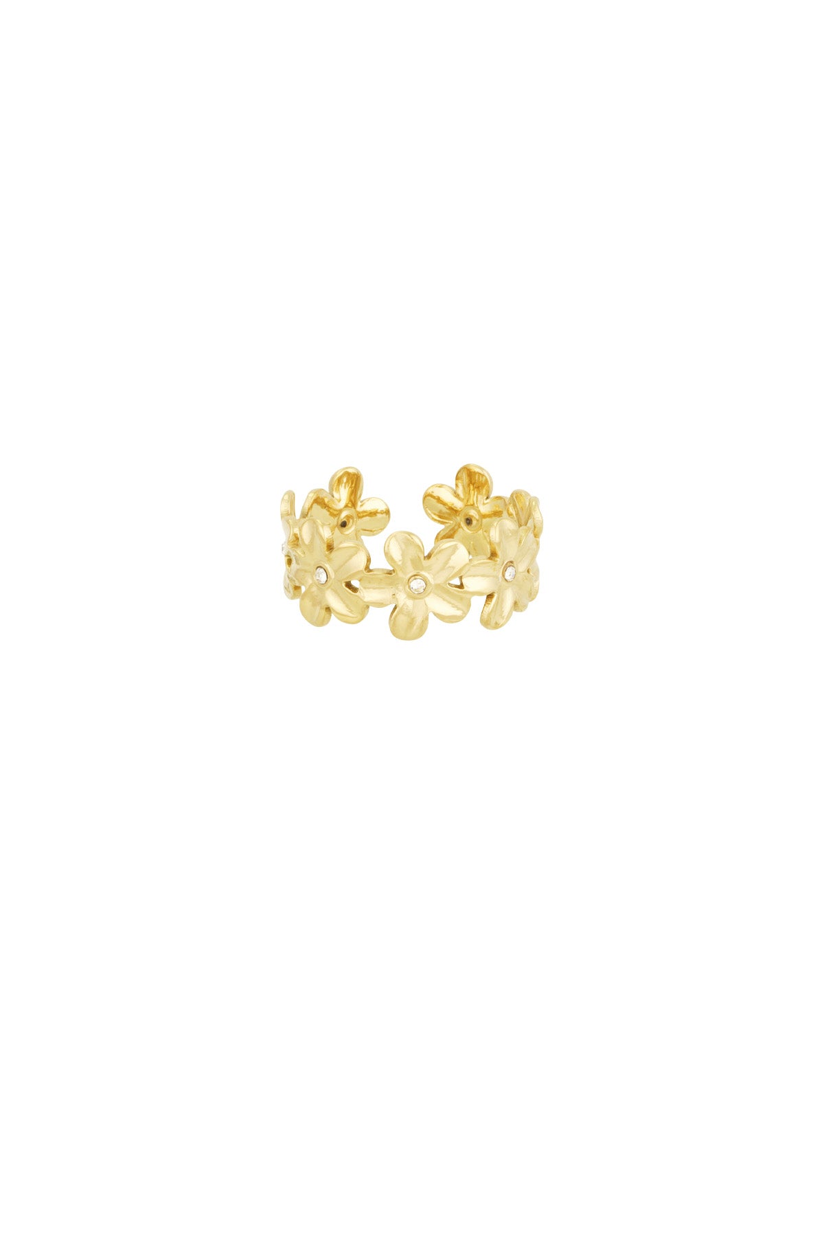 Inifinity Flowers ring