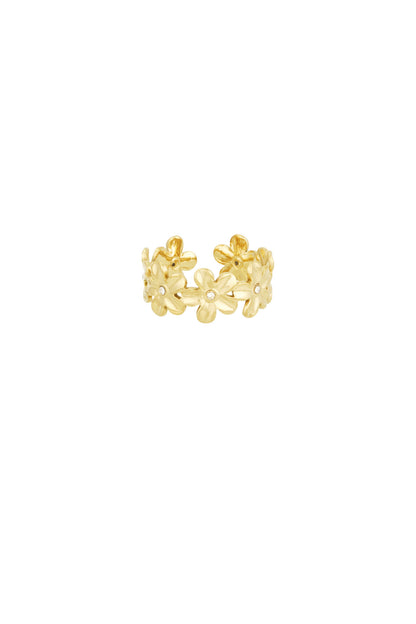 Inifinity Flowers ring