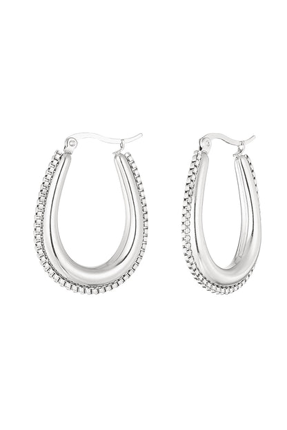 Raindrop earrings