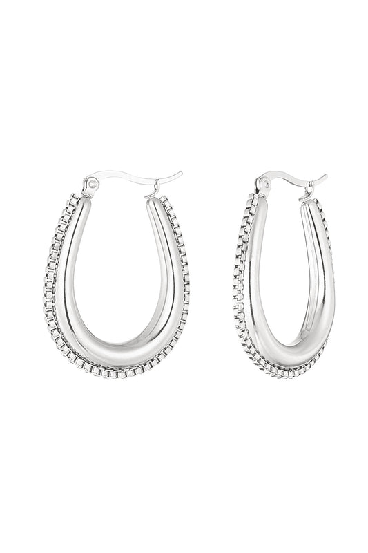 Raindrop earrings