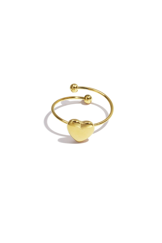 Simple Little Heart ring