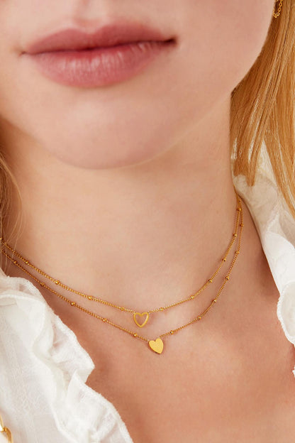 Single love necklace