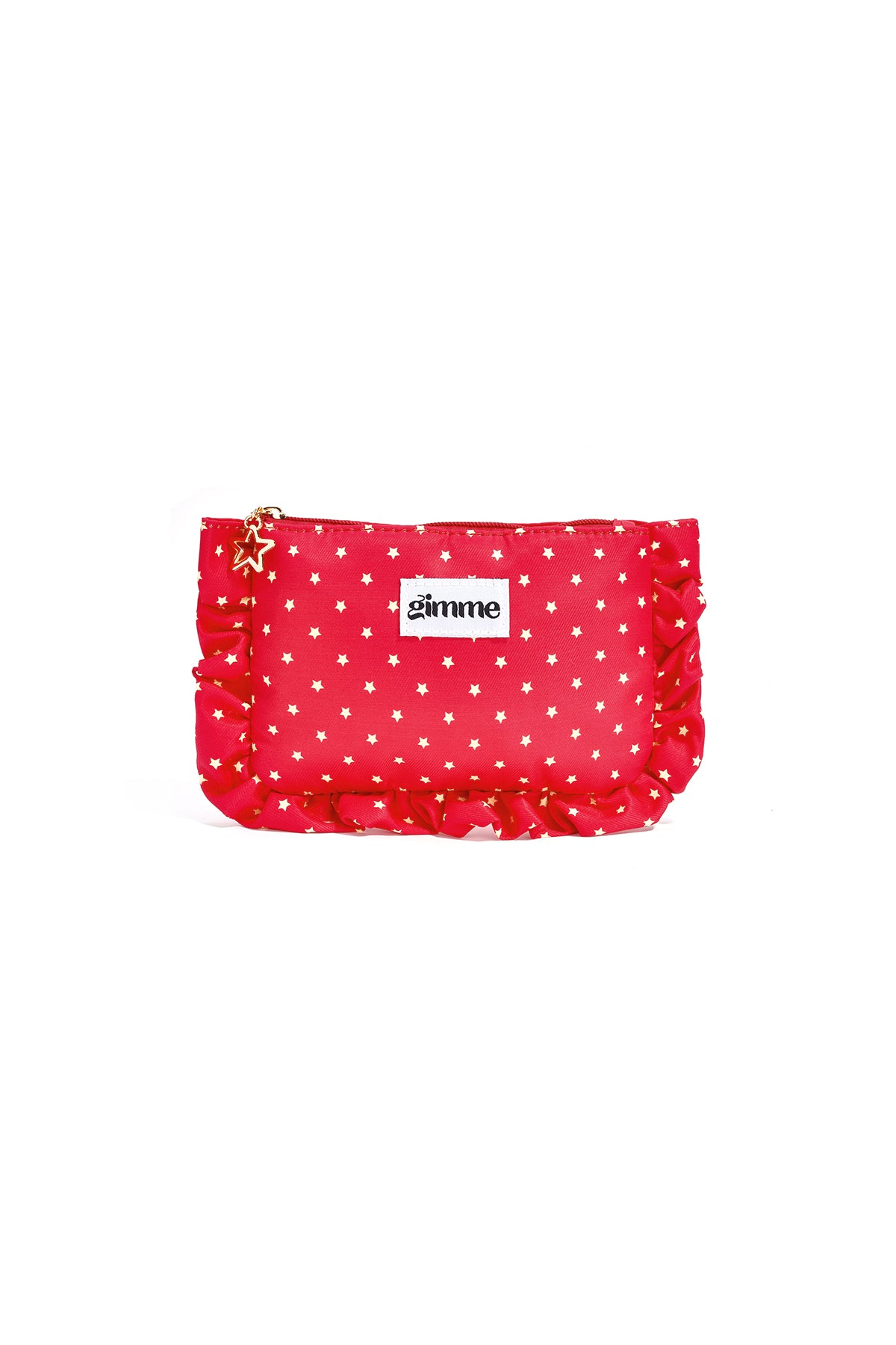 Make up bag ruffle stars