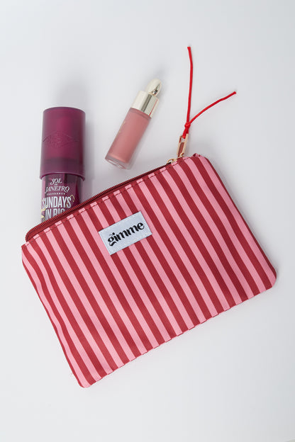 Make up bag stripes