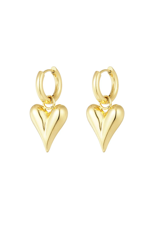Triple Love earrings